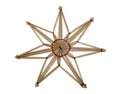 Straw star Royalty Free Stock Photo