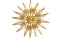 Straw star Royalty Free Stock Photo