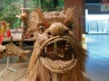 Straw statue of dragon in Anthropology Museum Of Guangxi, adobe rgb