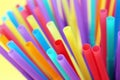 Straw straws plastic drinking background colourful full screen single use