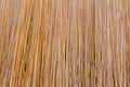 Straw texture of the roof background design Royalty Free Stock Photo