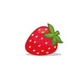 Strawberr clipart vector illustration