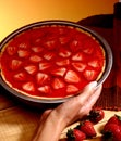 Strawberrie pie Royalty Free Stock Photo