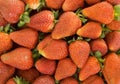 Fresh Strawberries Background Royalty Free Stock Photo