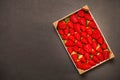 Strawberries in a box Royalty Free Stock Photo