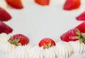 Strawberries Cake