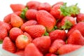 Strawberries closeup Royalty Free Stock Photo