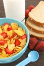 Strawberries and cornflakes