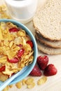 Strawberries and cornflakes