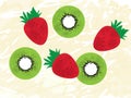 Strawberries and Kiwis
