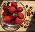 Strawberries and nuts