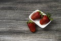 The strawberries on a plate,the most beautiful and appetizing strawberries pictures,strawberries on white background