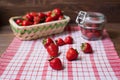 Strawberries on the tableclose