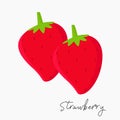 Strawberries Vector