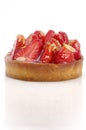 Strawberry and Almond Tart Royalty Free Stock Photo