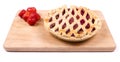 Strawberry and apple pie Royalty Free Stock Photo