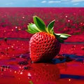 strawberry background