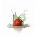 Strawberry Splash: 3d Rendering Drpg With Minimalist Illustrations