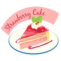 Strawberry cake