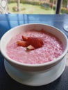 Strawberry Champorado