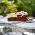 Strawberry cheese cake Royalty Free Stock Photo