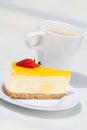 Strawberry cheese cake Royalty Free Stock Photo