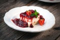 Strawberry cheese cake