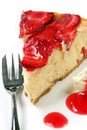 Strawberry Cheesecake Royalty Free Stock Photo