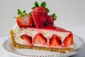 Strawberry Cheesecake, Cheesecake Pastry, Cream Cheese Dessert, Strawberry Cheese Cake Royalty Free Stock Photo