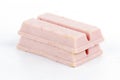 Strawberry chocolate wafer Royalty Free Stock Photo