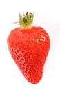 Strawberry closeup isolated