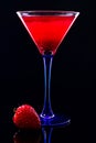 Strawberry cocktail Royalty Free Stock Photo