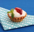 Strawberry and cream tart