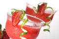 Strawberry Daiquiri - Most popular cocktails serie Royalty Free Stock Photo