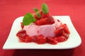 Strawberry Dessert Royalty Free Stock Photo