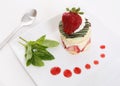 Strawberry Dessert Royalty Free Stock Photo