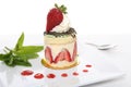 Strawberry Dessert Royalty Free Stock Photo