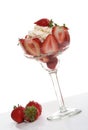 Strawberry Dessert Royalty Free Stock Photo