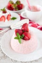 Strawberry Dessert Royalty Free Stock Photo