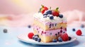 strawberry dessert cake food