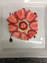 Strawberry dish Royalty Free Stock Photo