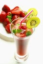 Strawberry drink Royalty Free Stock Photo