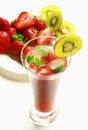 Strawberry drink