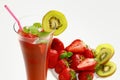 Strawberry drink Royalty Free Stock Photo