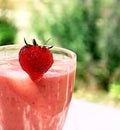 Strawberry drink Royalty Free Stock Photo