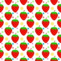 strawberry fabric pattern