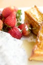 Strawberry fantasy honey toast