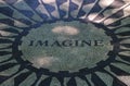 Strawberry Fields Memorial, New York Royalty Free Stock Photo