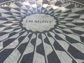 Strawberry fields mosaic NYC Royalty Free Stock Photo