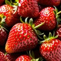Strawberry fresh raw organic fruit